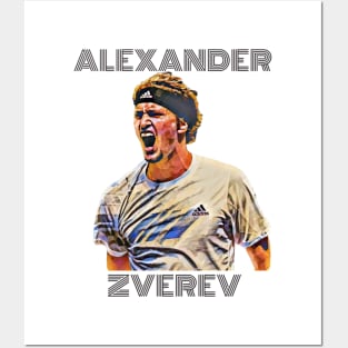 Alexander Zverev Posters and Art